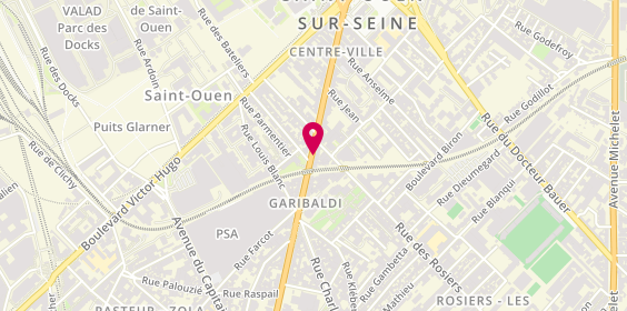 Plan de Folies d'Encre, 51 avenue Gabriel Péri, 93400 Saint-Ouen-sur-Seine