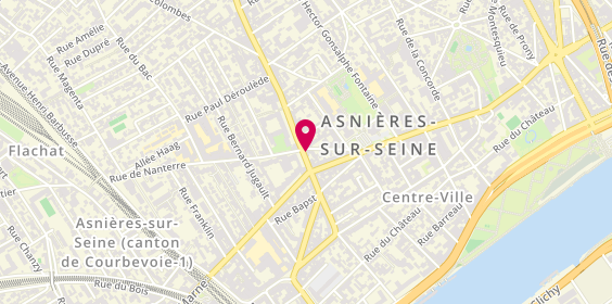 Plan de Librairie le Capricorne, 8 avenue d'Argenteuil, 92600 Asnières-sur-Seine