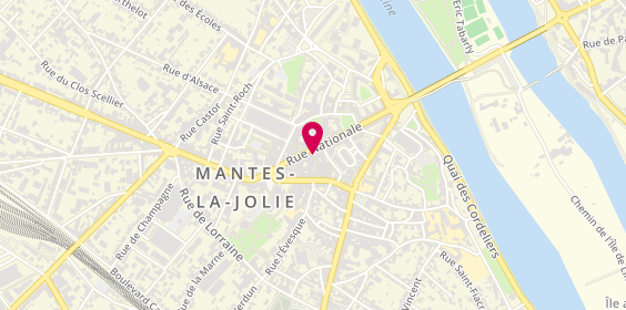 Plan de Tonnenx, 4 Rue Colmar, 78200 Mantes-la-Jolie