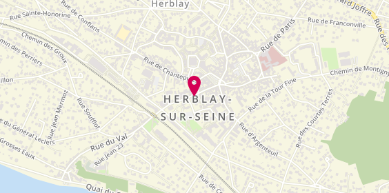 Plan de Le Shakili, 29 Rue du Général de Gaulle, 95220 Herblay-sur-Seine