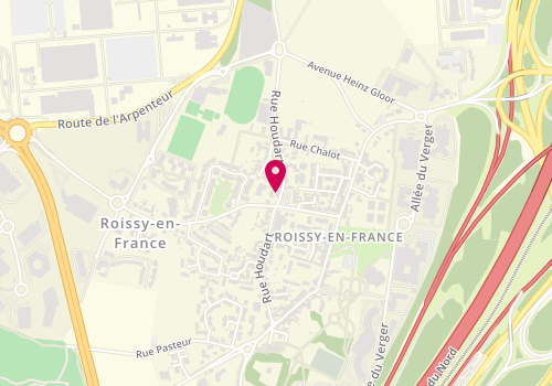 Plan de Roissy Presse, 41 Rue Houdart, 95700 Roissy-en-France