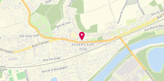 Plan de La 23eme Marche, 48 Rue du General de Gaulle, 95430 Auvers-sur-Oise