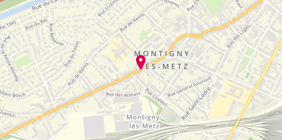Plan de Lire A Tout Prix, 180 Rue de Pont-À-Mousson, 57950 Montigny-lès-Metz