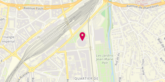 Plan de La Libraire-Boutique du Centre Pompidou-Metz, 1 Parvis des Droits de l'Homme, 57000 Metz