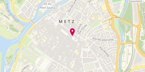 Plan de Bouquin Shop, Centre Commercial Saint-Jacques
Niveau - 2, 57000 Metz
