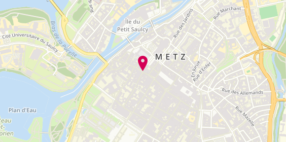 Plan de Bouquinerie du Centre, 19 Rue du Palais, 57000 Metz