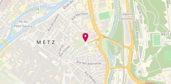 Plan de Atoutlire Bookshop, 2 Rue Basse Seille, 57000 Metz