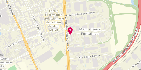 Plan de Ecritech Metz, 5 Rue Dreyfus Dupont, 57070 Metz