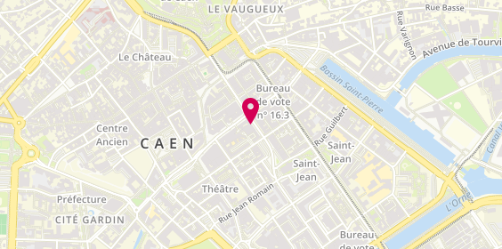 Plan de Publica, 44 Rue Saint-Jean, 14000 Caen