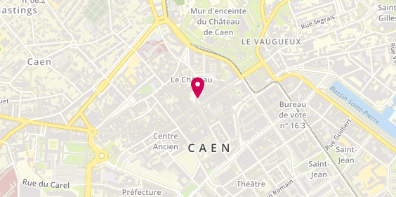 Plan de POINT VIRGULE - carip, 2 place Pierre Bouchard, 14000 Caen