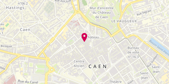 Plan de Confluent-14, 14 Rue Froide, 14000 Caen