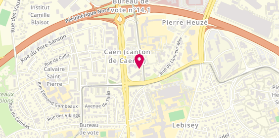 Plan de Novabook - Calendrier des Brocantes, 147 Rue de la Délivrande, 14000 Caen