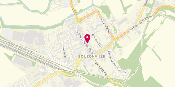 Plan de Rouge Papier, 24 Rue de la République, 57320 Bouzonville