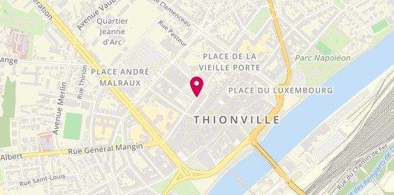 Plan de MANARA Nicole, 1 Place Turenne, 57100 Thionville