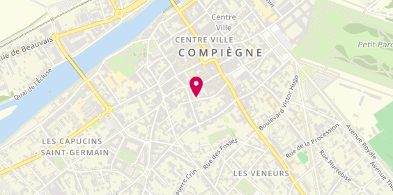 Plan de Le Chapitre, 20 Rue des Cordeliers, 60200 Compiègne