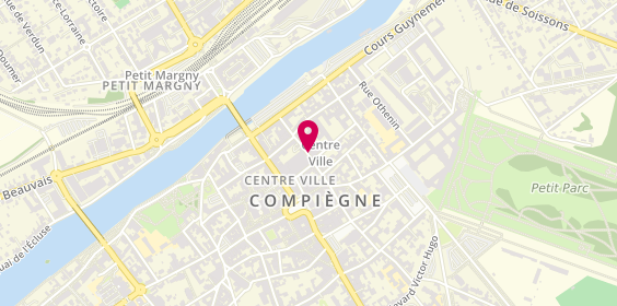 Plan de Librairie des Signes, 17 Rue Pierre Sauvage, 60200 Compiègne