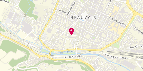 Plan de Lm Lire, 6 Rue Angrand Leprince, 60000 Beauvais