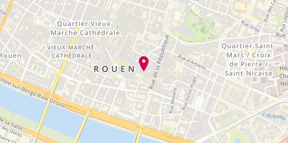Plan de Librairie Rollon, 26 Rue Saint Romain, 76000 Rouen