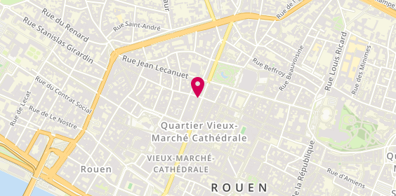 Plan de Librairie Funambules, 55 Rue Jeanne d'Arc, 76000 Rouen