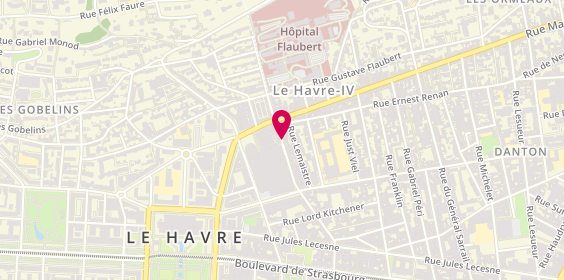 Plan de Bd Lyrium, 72 Rue Maréchal Gallieni, 76600 Le Havre