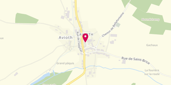 Plan de La Gargouille qui lit – Bouquinerie, 6 Rue de l'Abbé Delhotel, 55600 Avioth