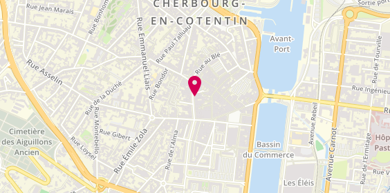 Plan de Hyper Plein Ciel, 33 Rue Albert Mahieu, 50100 Cherbourg-en-Cotentin