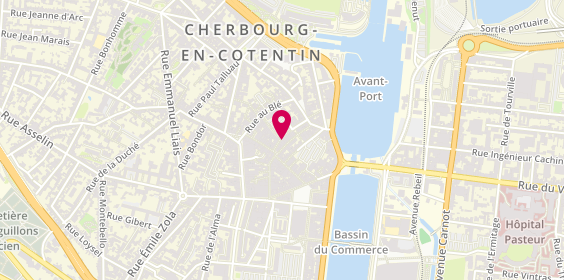 Plan de Librairie Generale Ryst, 16 Rue Grande Rue, 50100 Cherbourg-en-Cotentin