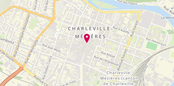 Plan de Librairie Rimbaud, 26 Rue de la Republique, 08000 Charleville-Mézières