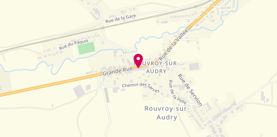 Plan de L'Anaponie, 127 Grande Rue, 08150 Rouvroy-sur-Audry