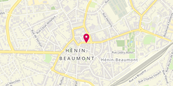 Plan de DELOFFRE Jean, Residence Carnot
20 Rue Montpencher, 62110 Hénin-Beaumont