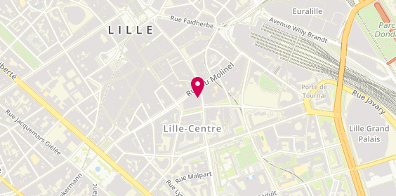 Plan de Les Quatre Chemins, 142 Rue Pierre Mauroy, 59000 Lille