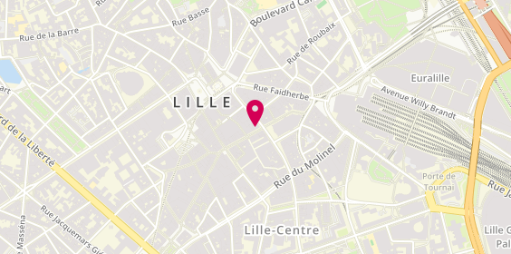 Plan de Belisoft Ep Lille, 4 Rue du Sec Arembault, 59000 Lille