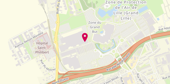 Plan de Euro Presse, 130 Rue du Grand But Lomme, 59160 Lille