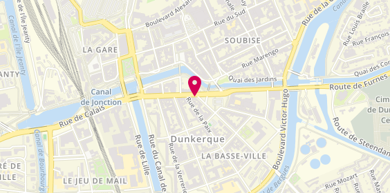 Plan de Odissea, 1 Rue de Paris, 59140 Dunkerque